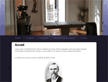 Tablet Screenshot of osteopathe-exclusif-grenoble.com